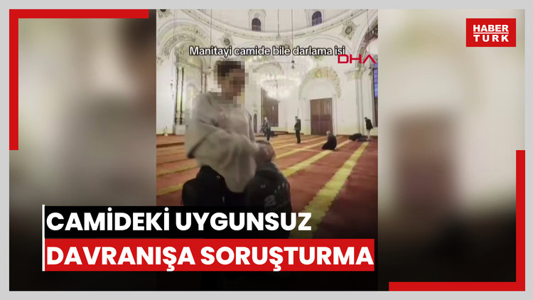 Konya'da camideki uygunsuz davranışa soruşturma