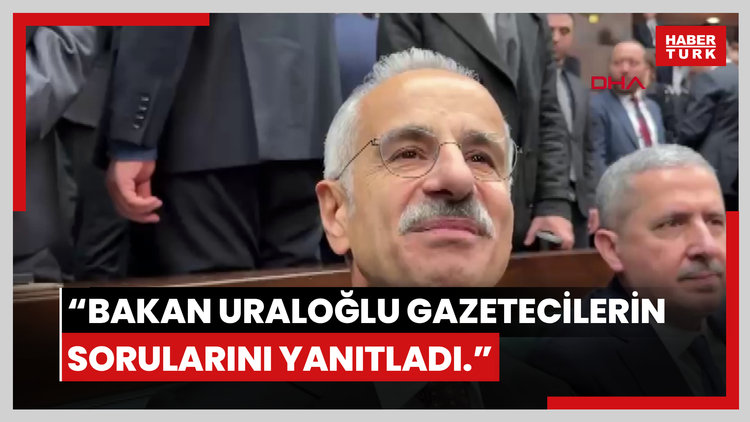 Bakan Uraloğu, AK Parti Grup Toplantısı öncesinde gazetecilerin sorularını yanıtladı