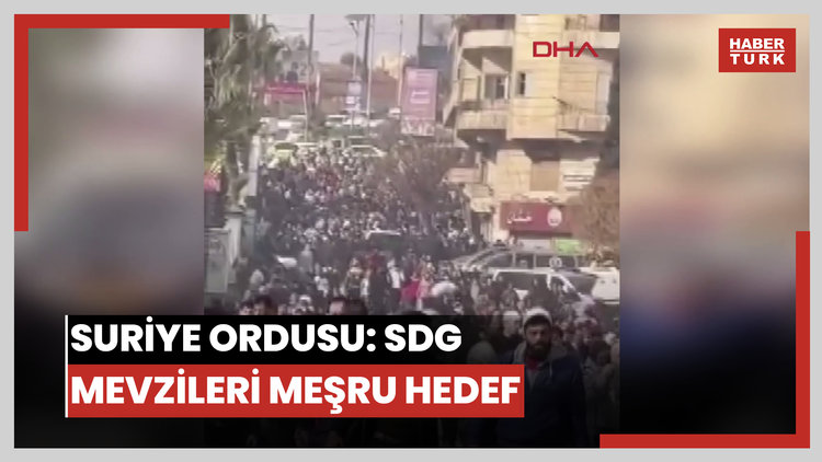 Suriye ordusu: SDG mevzileri meşru hedef