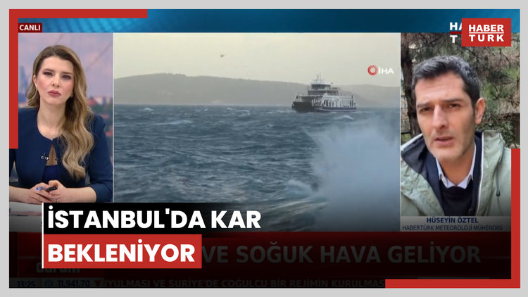 İstanbul'da kar bekleniyor