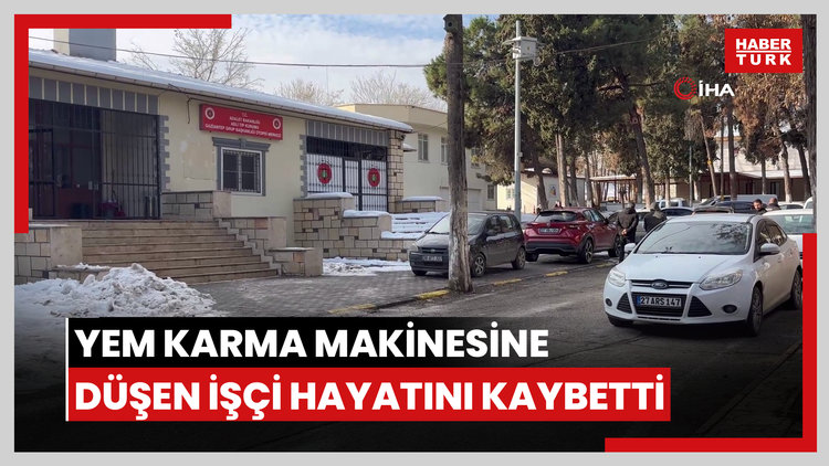 Gaziantep'te çiftlikte yem karma makinesine düşen işçi hayatını kaybetti