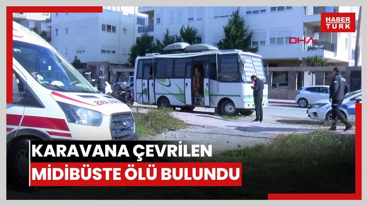 Karavana çevrilen midibüste ölü bulundu