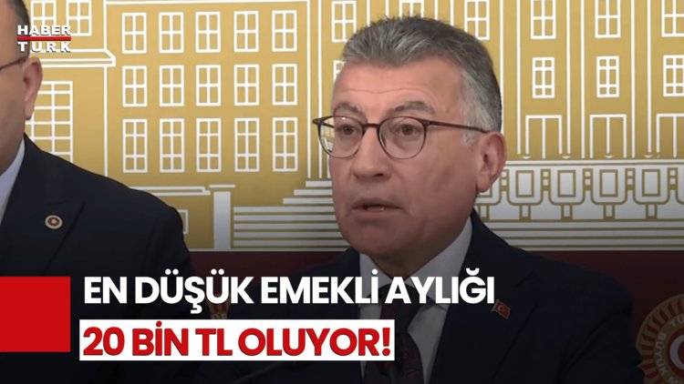 Son Dakika... En Düşük Emekli Maaşına Zam!