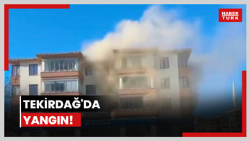 Tekirdağ'da yangın
