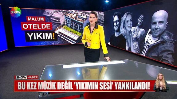 Bebek'teki otelde yıkım!