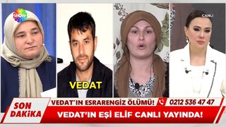 Suçlanan eş Elif canlı yayında! 