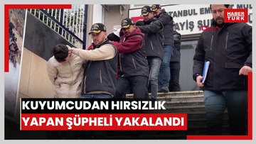 Bahçelievler'de çalıştığı kuyumcudan hırsızlık yapan şüpheli yakalandı 