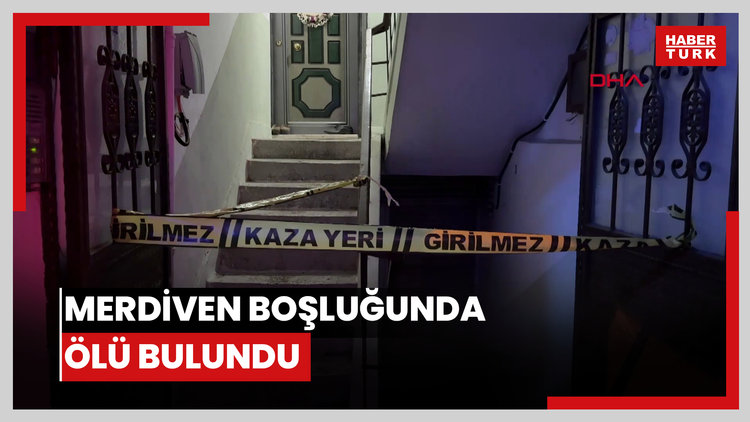 Merdiven boşluğunda ölü bulundu