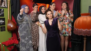 Merve gelinden eğlenceli başlangı. 