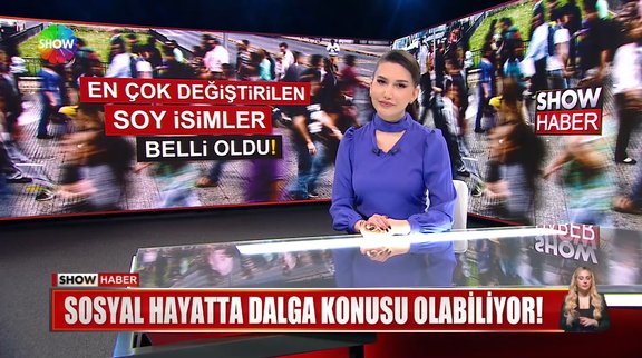 En çok değiştirilen soyadları!