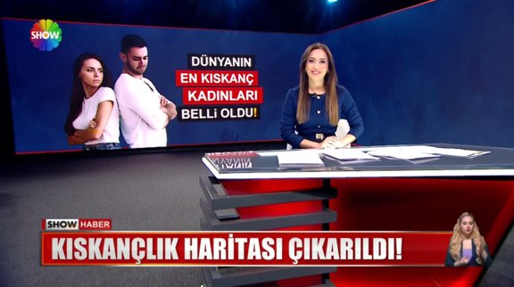 Kıskançlık haritası çıkarıldı!