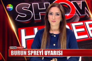 Burun spreyi uyarısı!