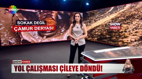 Sokak değil, çamur deryası! 