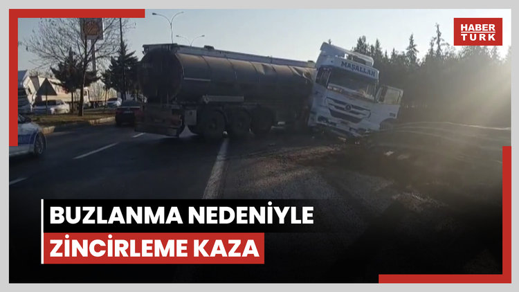 Şanlıurfa'da buzlanma nedeniyle zincirleme kaza: 2 ölü