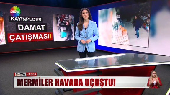 Mermiler havada uçtu! 