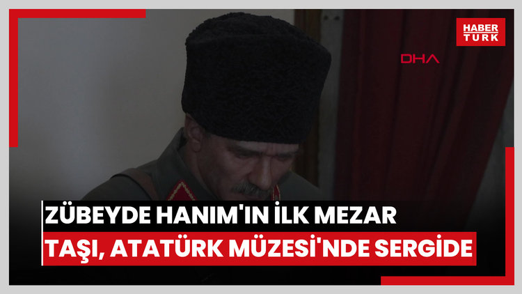 Zübeyde Hanım'ın ilk mezar taşı, Atatürk Müzesi'nde sergide