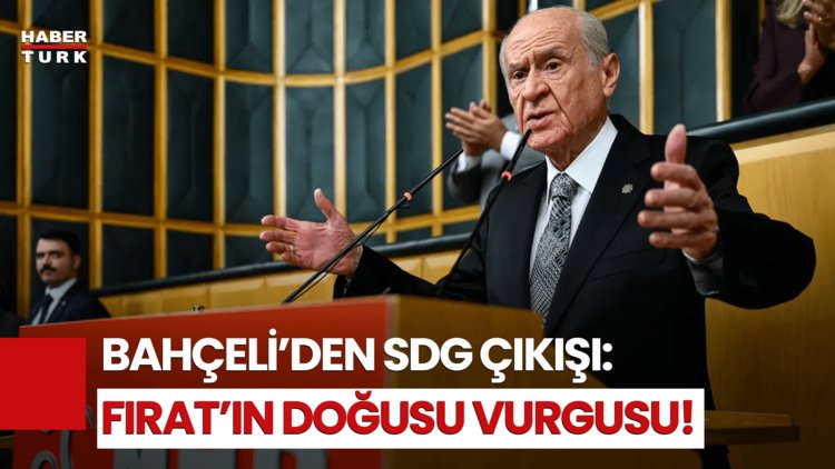 Bahçeli: Kürt Kardeşlerimiz Başka, SDG/YPG Başkadır