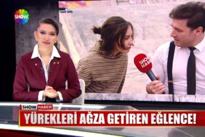 Düşe kalka şov yapıyorlar!