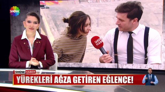 Düşe kalka şov yapıyorlar!