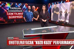 Tarkan konserinde büyük sürpriz!