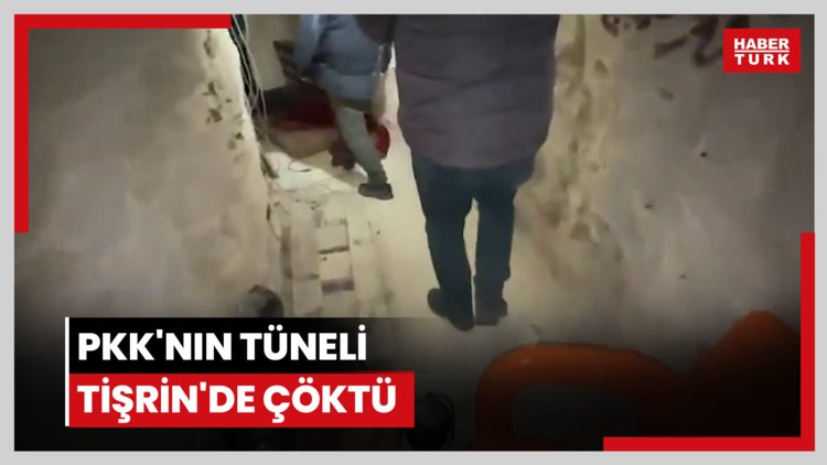 PKK'nın tüneli Tişrin'de çöktü