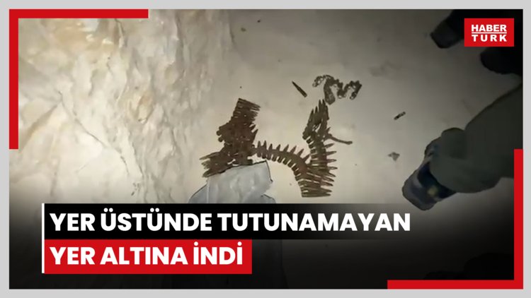 Yer üstünde tutunamayan yer altına indi: PKK'nın tüneli Tişrin'de çöktü
