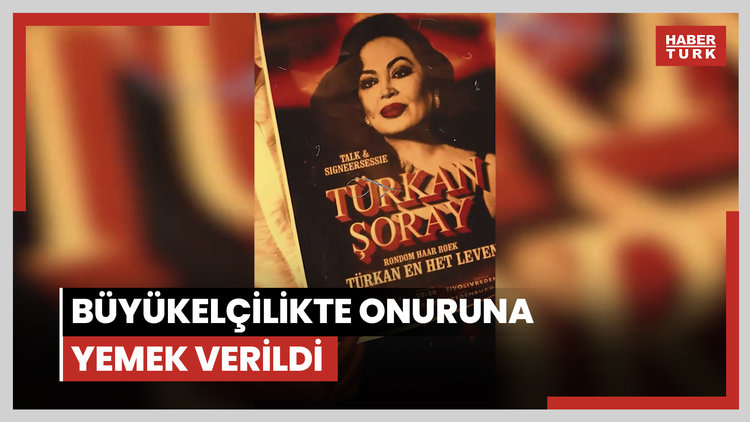 Büyükelçilikte onuruna yemek verildi