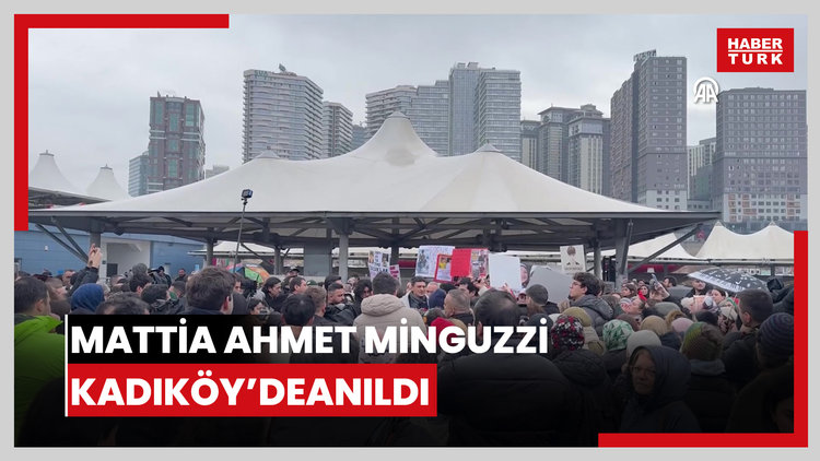 Mattia Ahmet Minguzzi, öldürülmesinin yıl dönümünde Kadıköyde anıldı