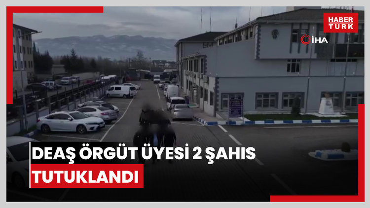 DEAŞ örgüt üyesi 2 şahıs tutuklandı