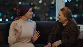 Salkım ve Sönmez'in kahkaha dolu muhabbeti. 