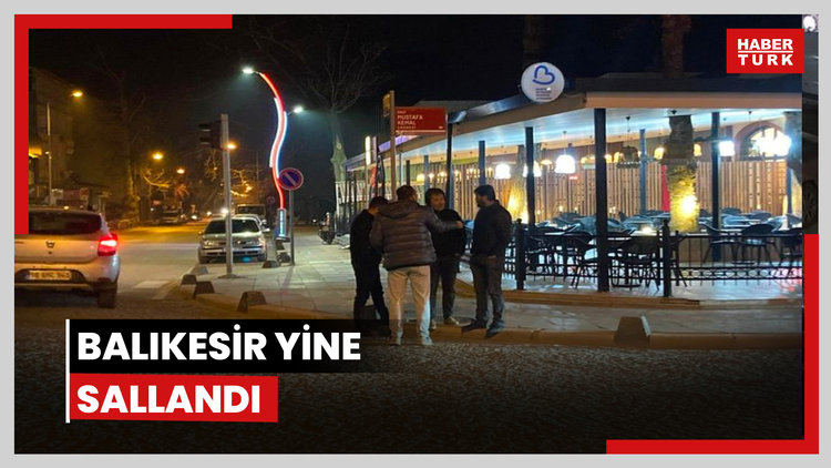 Balıkesir'de 5,1 büyüklüğünde deprem