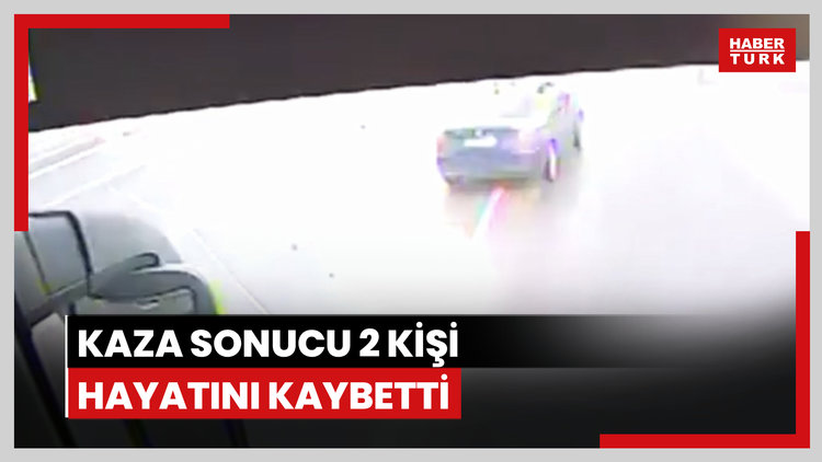 Kaza sonucu 2 kişi hayatını kaybetti