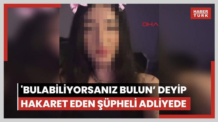 Hapis cezasıyla aranırken 'bulabiliyorsanız bulun' deyip polise hakaret eden şüpheli adliyede