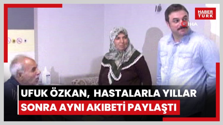 Oyuncu Ufuk Özkan, ziyaret ettiği hastalarla yıllar sonra aynı akıbeti paylaştı