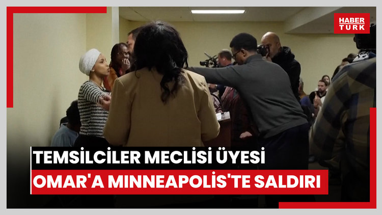 Temsilciler Meclisi üyesi Omar'a Minneapolis'te saldırı
