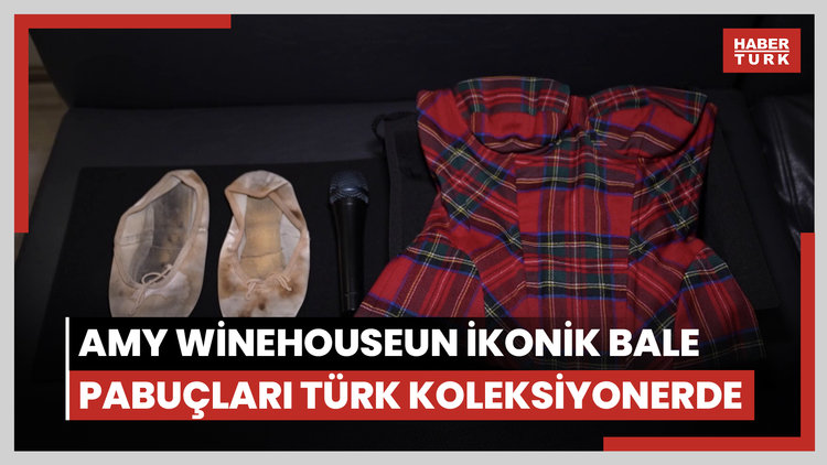Amy Winehouseun ikonik bale pabuçları Türk koleksiyonerde