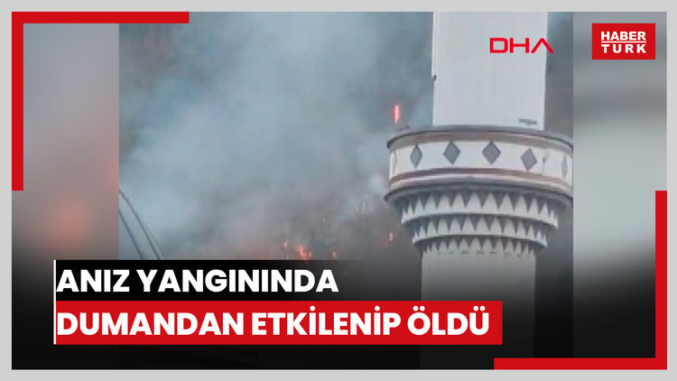 Anız yangınında dumandan etkilenip öldü