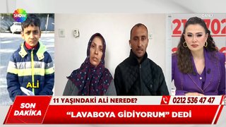 Ali 3 gündür kayıp!