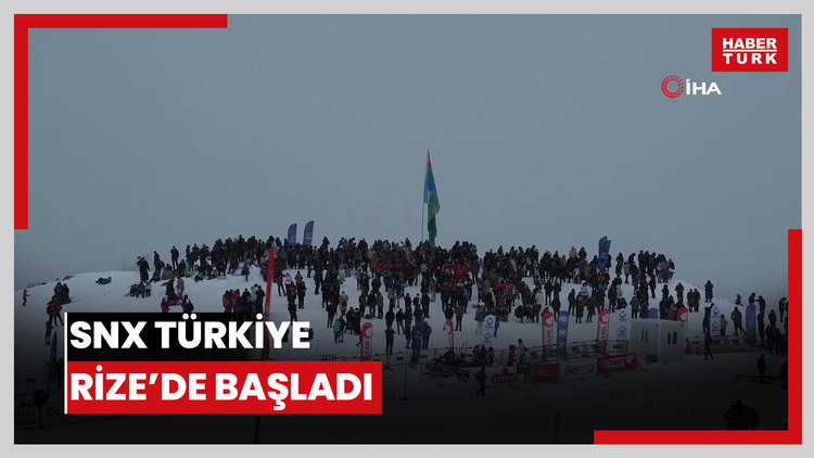 SNX Türkiye Dünya Kar Motosikleti Şampiyonası Rize'de başladı
