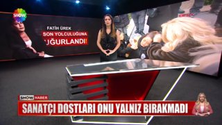 Gözyaşlarıyla son yolculuğuna uğurlandı.