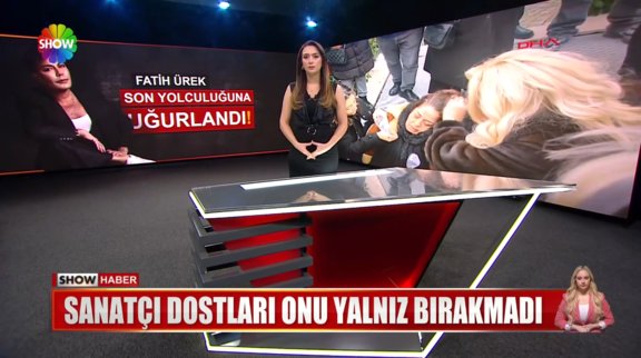 Fatih Ürek'e veda...