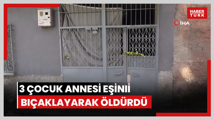 3 çocuk annesi eşini bıçaklayarak öldürdü, başında ağlayıp teslim oldu