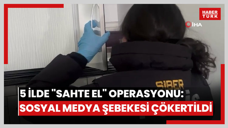 Kars merkezli 5 ilde "Sahte el" operasyonu: Sosyal medya şebekesi çökertildi