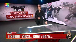 6 Şubat depreminin üzerinden 3 yıl geçti!