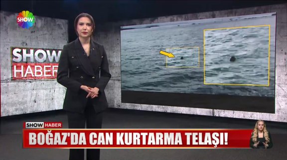 Boğaz’da can kurtarma telaşı!