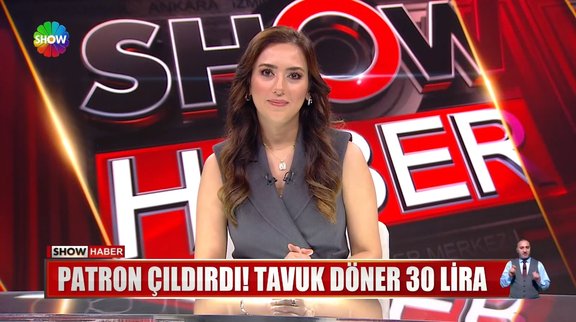 Tavuk döner 30 lira!