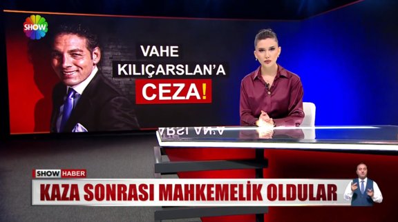 Vahe Kılıçarslan'a ceza! 