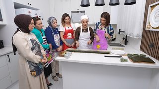 Gelin Evi'nde bir ilk: en uzun suşi!