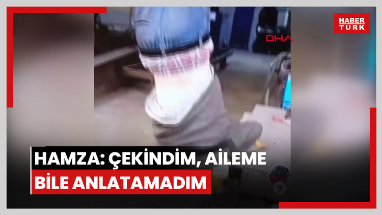 Ayağından vince asılan zihinsel engelli Hamza: Çekindim, aileme bile anlatamadım