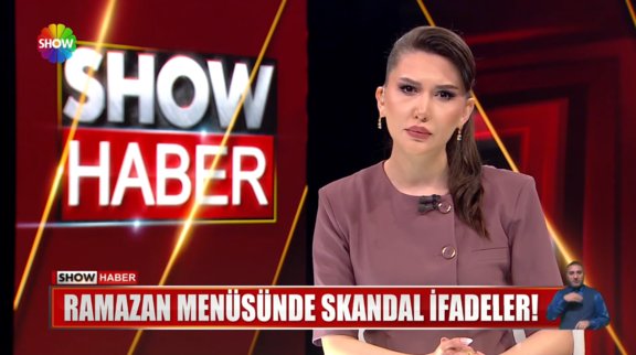 Ramazan menüsünde skandal ifadeler!